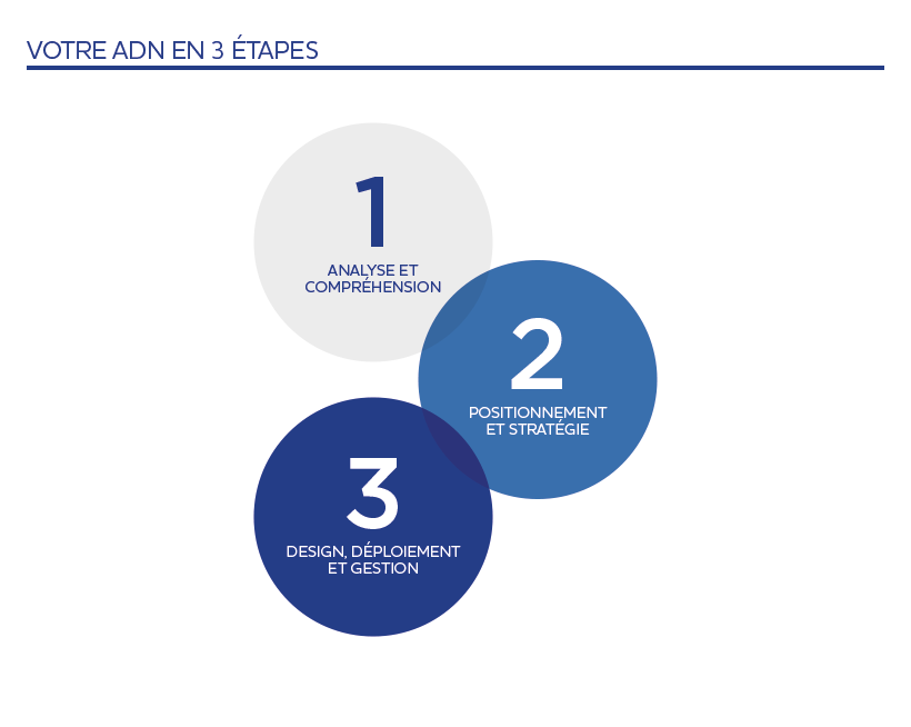 Votre ADN en 3 étapes Bleuoutremer